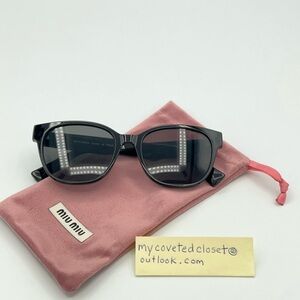 Miu Miu Black Sunglasses Brand new!